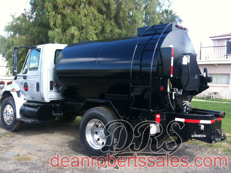 CUSTOM SEALCOAT TANKS AND TRUCKS, ANY SIZE BY DEAN ROBERTS SALES.