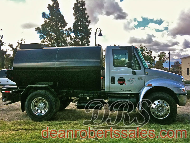 CUSTOM SEALCOAT TANKS AND TRUCKS, ANY SIZE BY DEAN ROBERTS SALES.