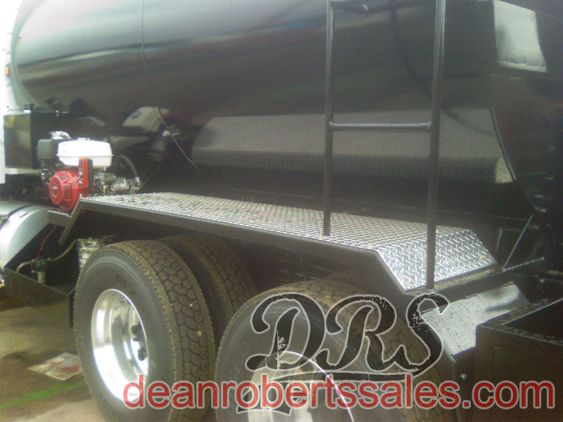 CUSTOM SEALCOAT TANKS AND TRUCKS, ANY SIZE BY DEAN ROBERTS SALES.