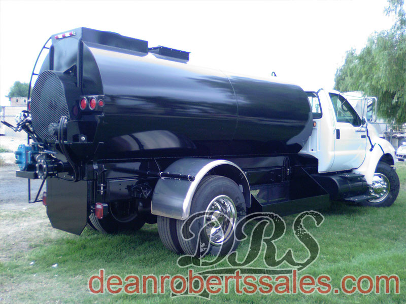 CUSTOM TRUCK MOUNTED SEAL COAT TANKS BY DEAN ROBERTS SALES 