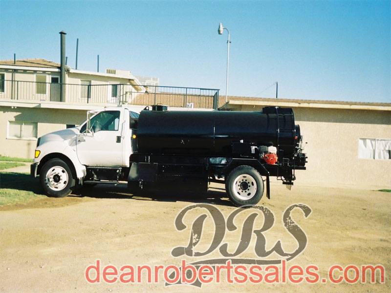 CUSTOM TRUCK MOUNTED SEALCOAT TANKS TRUCKS AND MIXERS.